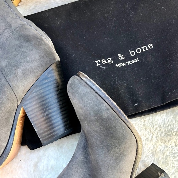 *Rag & Bone | Newbury SuedeHeeled Booties 6.5 - Picture 7 of 16